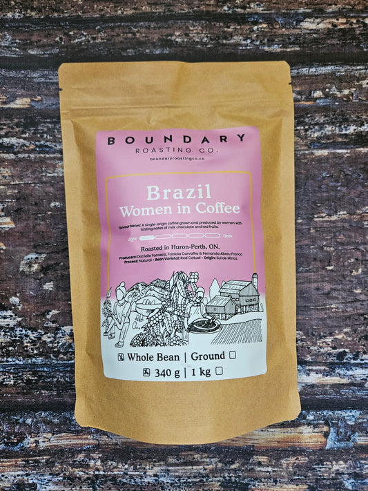 Boundary Roasting Co- Brazil, Women in Coffee (340g)