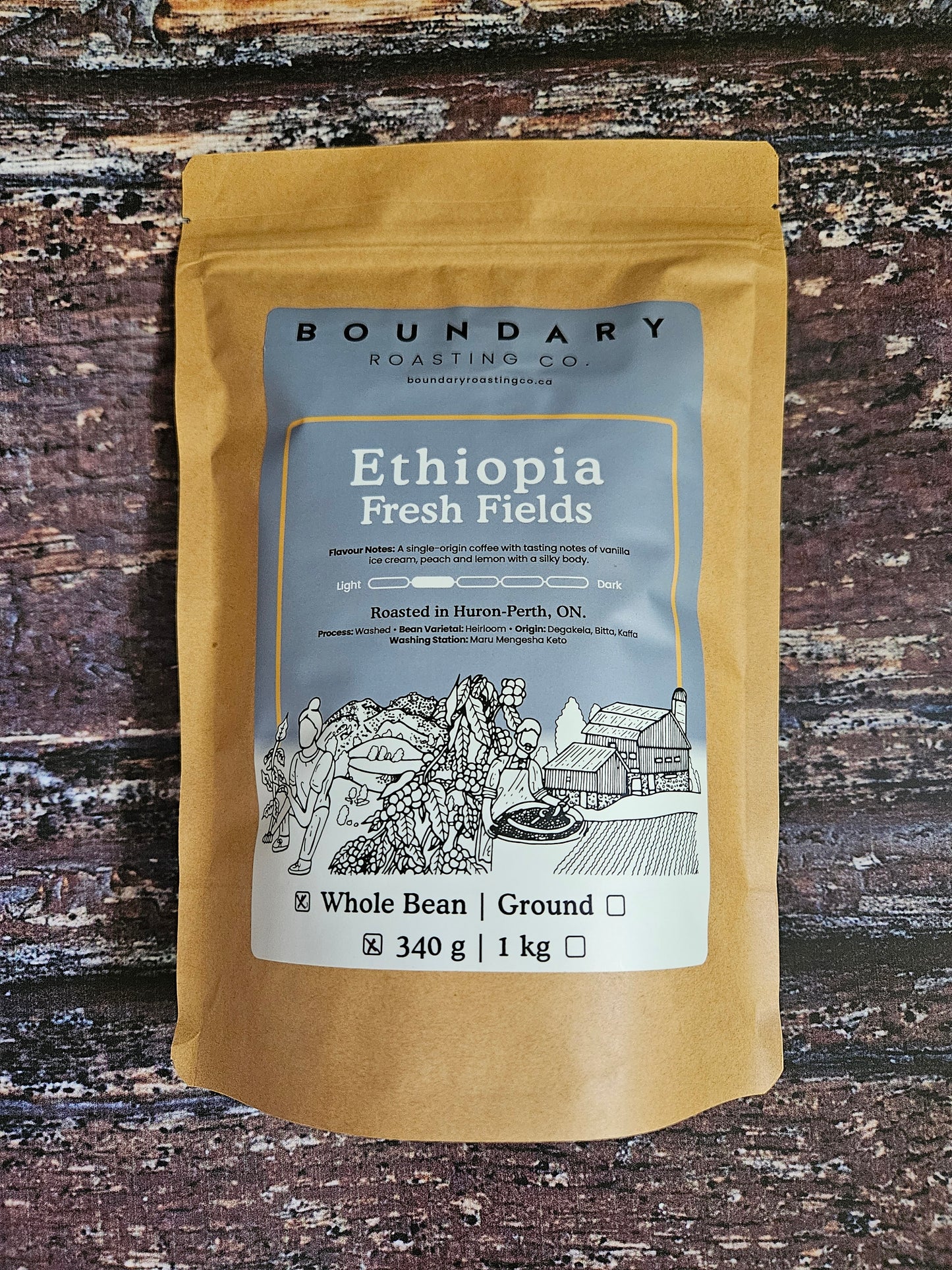 Boundary Roasting Co - Ethiopia, Fresh Fields ( 340g)