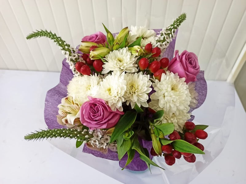 Thanksgiving Flower Bouquet (fresh cut flowers)