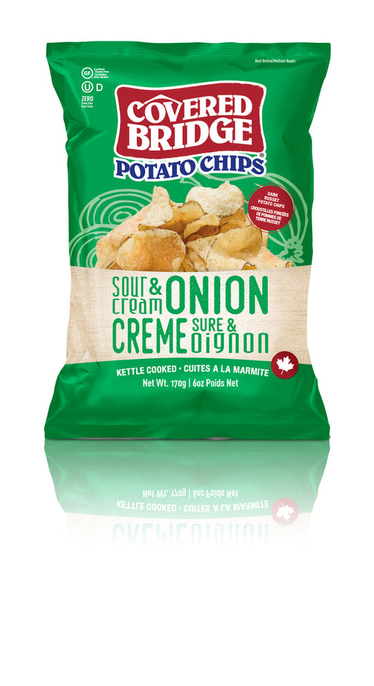 Sour Cream and Onion - Covered Bridge Chip