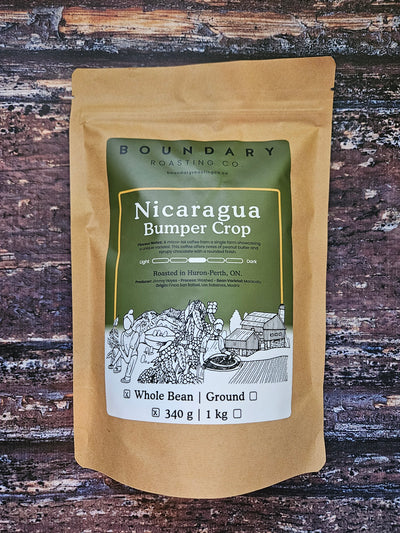 Boundary Roasting Co - Nicaragua, Bumper Crop  (340g)