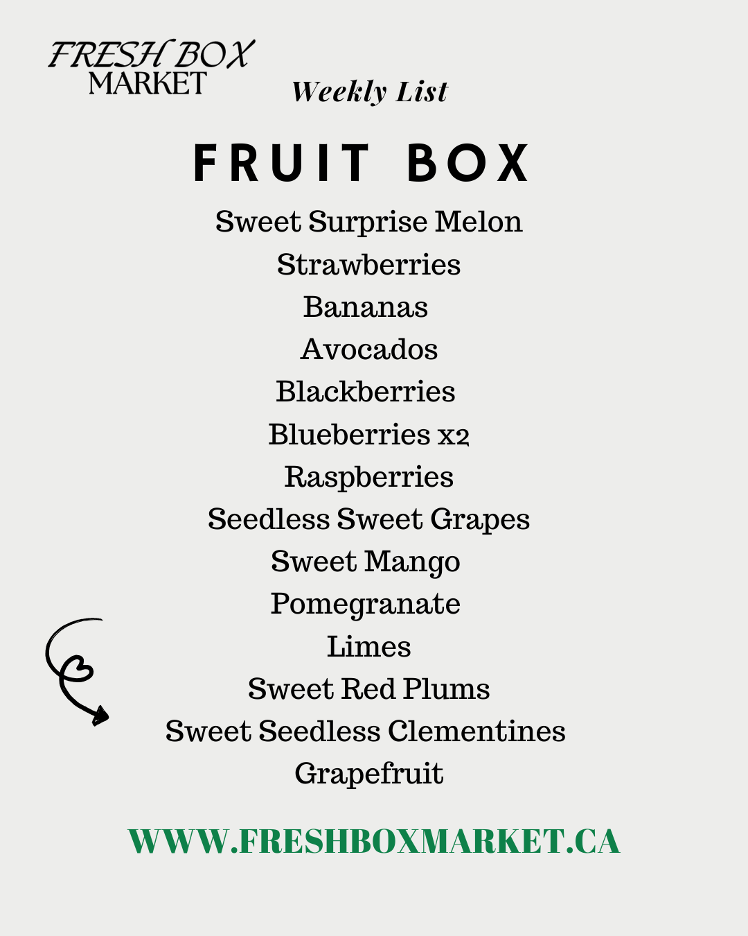 FRUIT BOX