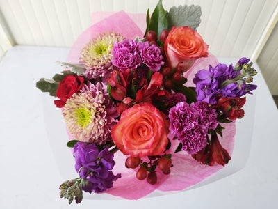 Thanksgiving Flower Bouquet (fresh cut flowers)