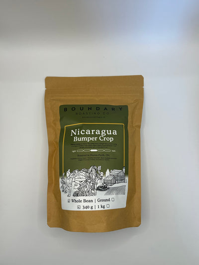 Boundary Roasting Co - Nicaragua, Bumper Crop  (340g)