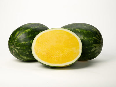 Yellow Black Diamond Watermelon. Sweet + Seedless. L size. The best on the market.