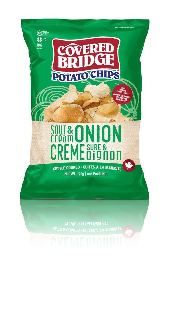 Sour Cream and Onion - Covered Bridge Chips