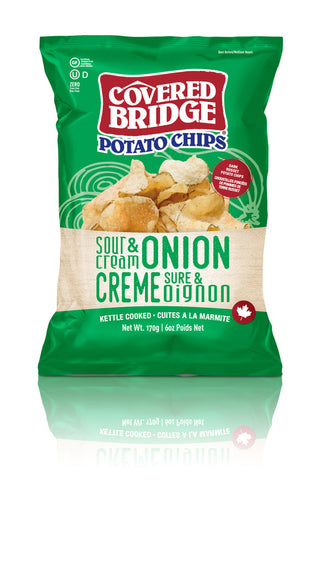 Sour Cream and Onion - Covered Bridge Chips